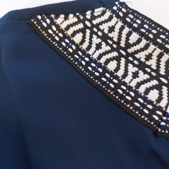 066. Blue White Plus Size Bermuda Sun Tank  Size 4X - Picture 9 of 16